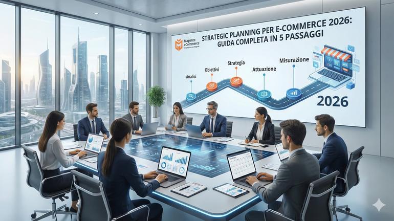 Strategic Planning E-commerce 2026- Guida Completa in 5 Ste